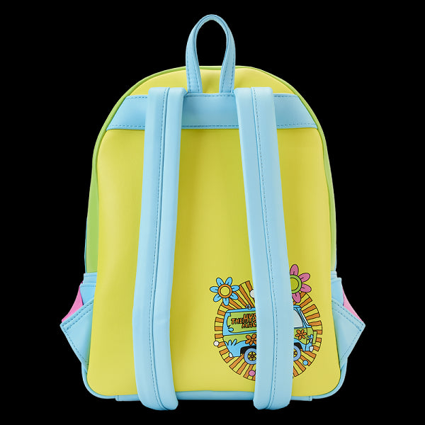 LOUNGEFLY SCOOBY DOO PSYCHEDELIC MONSTER BACKPACK (usagé)