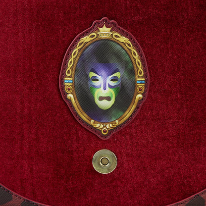 LOUNGEFLY DISNEY SNOW WHITE EVIL QUEEN THRONE CROSSBODY BAG