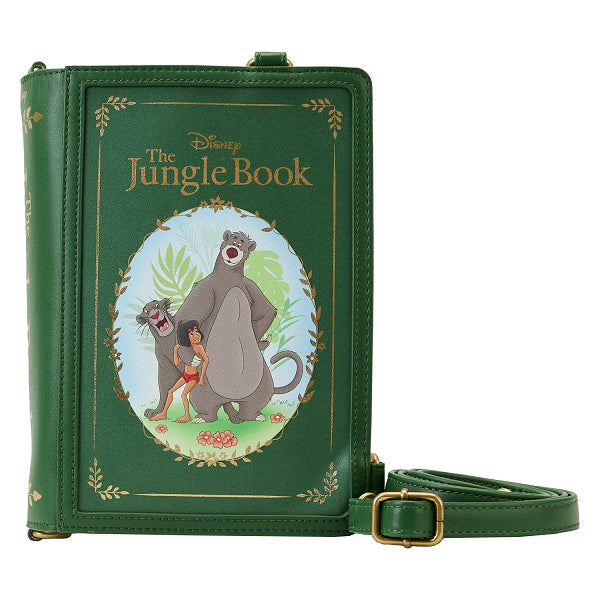 LOUNGEFLY DISNEY JUNGLE BOOK CONVERTIBLE CROSSBODY BAG