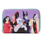 LOUNGEFLY DISNEY VILLAINS COLOR BLOCK WALLET (usagé)