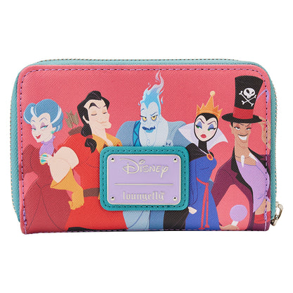 LOUNGEFLY DISNEY VILLAINS COLOR BLOCK WALLET (usagé)