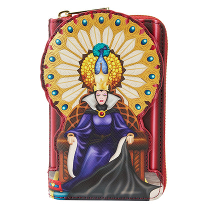LOUNGEFLY DISNEY SNOW WHITE EVIL QUEEN THRONE WALLET