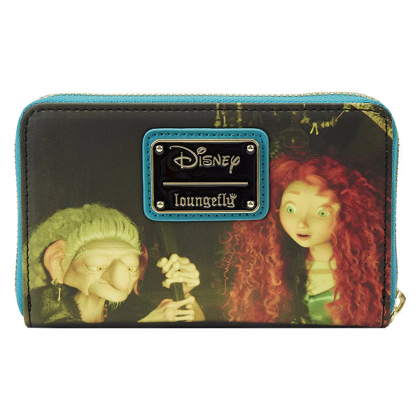 LOUNGEFLY DISNEY BRAVE MERIDA PRINCESS SCENE WALLET