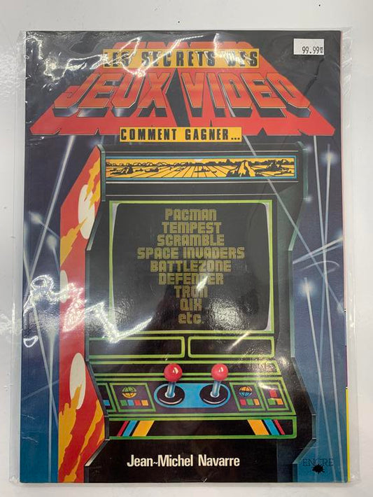 HINT BOOK LES SECRETS DES JEUX VIDÉO COMMENT GAGNER JEUX D'ARCADE (usagé)