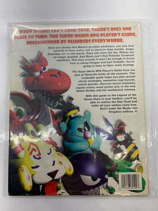 HINT BOOK SUPER MARIO RPG THE LEGEND OF THE SEVEN STARS