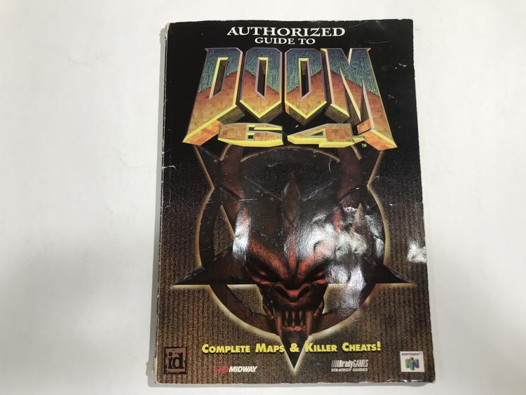 HINT BOOK DOOM 64 STRATEGY GUIDE GAME SECRETS