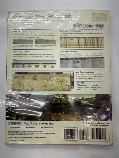 HINT BOOK FINAL FANTASY XI (usagé)