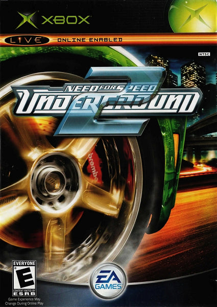 NEED FOR SPEED UNDERGROUND 2 PLATINUM HITS (COMPLETE IN BOX)