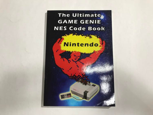 HINT BOOK GAME GENIE NES CODE BOOK