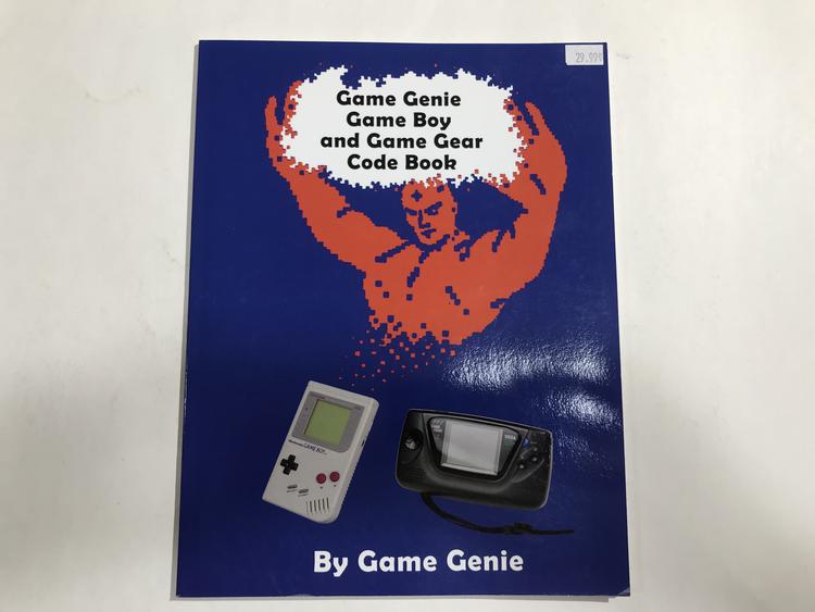 HINT BOOK GAME GENIE GAME BOY & GAME GEAR BOOK (usagé)