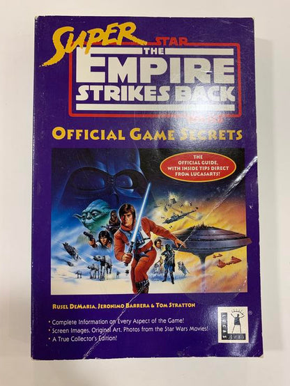 HINT BOOK STAR WARS THE EMPIRE STRIKES BACK OFFICIAL GAME SECRETS
