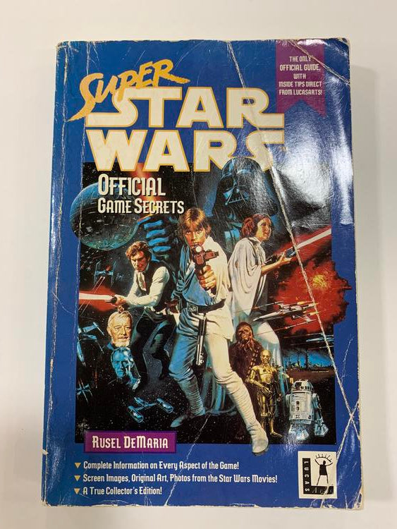 HINT BOOK SUPER STAR WARS OFFICIAL GAME SECRETS (usagé)