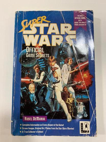 HINT BOOK SUPER STAR WARS OFFICIAL GAME SECRETS (usagé)