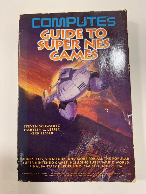 HINT BOOK COMPUTE'S GUIDE TO SUPER NES GAMES (usagé)