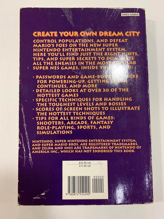 HINT BOOK COMPUTE'S GUIDE TO SUPER NES GAMES (usagé)