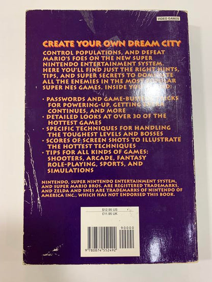 HINT BOOK COMPUTE'S GUIDE TO SUPER NES GAMES (usagé)