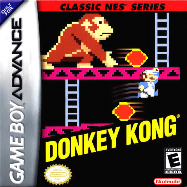 DONKEY KONG CLASSIC NES SERIES (COMPLETE IN BOX)