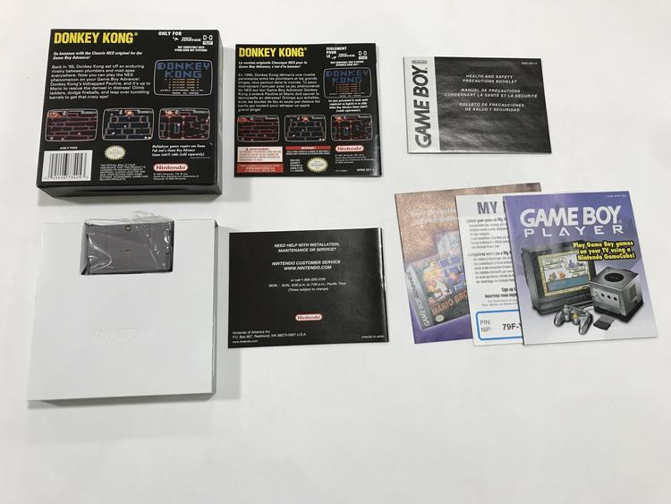 DONKEY KONG CLASSIC NES SERIES (COMPLETE IN BOX)