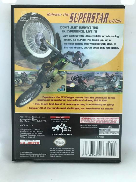 SX SUPERSTAR (COMPLETE IN BOX) (usagé)