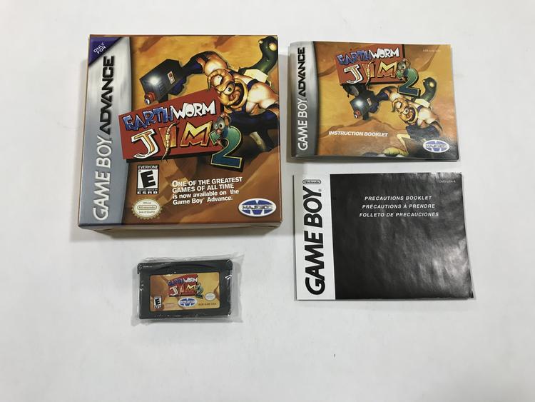 EARTHWORM JIM 2 (COMPLETE IN BOX) (usagé)