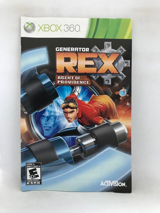 GENERATOR REX AGENT OF PROVIDENCE (COMPLETE IN BOX)