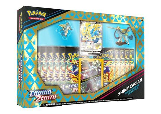CROWN ZENITH SHINY ZACIAN / ZAMAZENTA PREMIUM FIGURE COLLECTION (POKEMON) (usagé)
