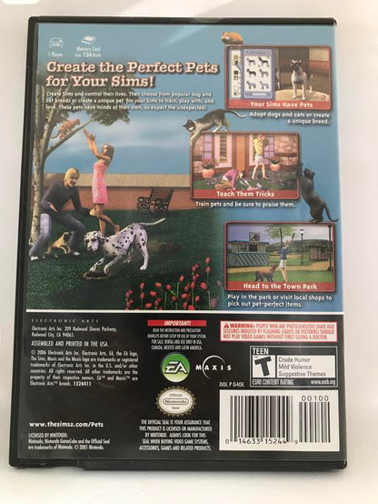 THE SIMS 2 PETS (COMPLETE IN BOX)