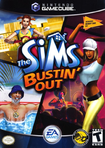 THE SIMS BUSTIN' OUT (COMPLETE IN BOX)
