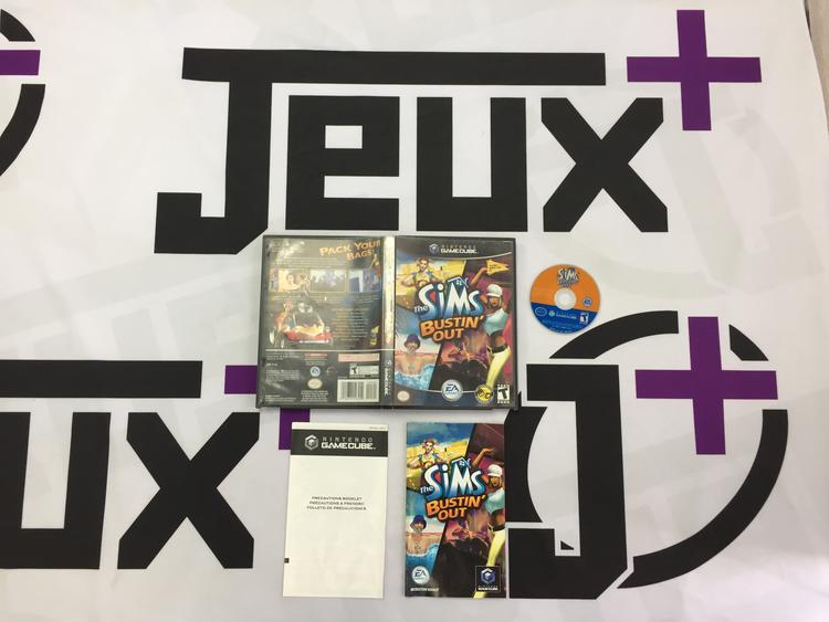 THE SIMS BUSTIN' OUT (COMPLETE IN BOX)