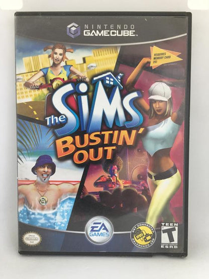 THE SIMS BUSTIN' OUT (COMPLETE IN BOX)