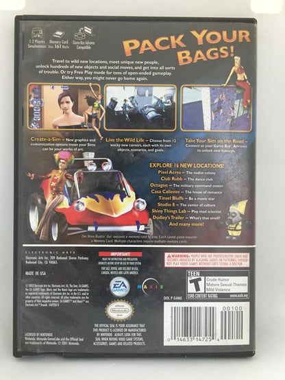 THE SIMS BUSTIN' OUT (COMPLETE IN BOX)