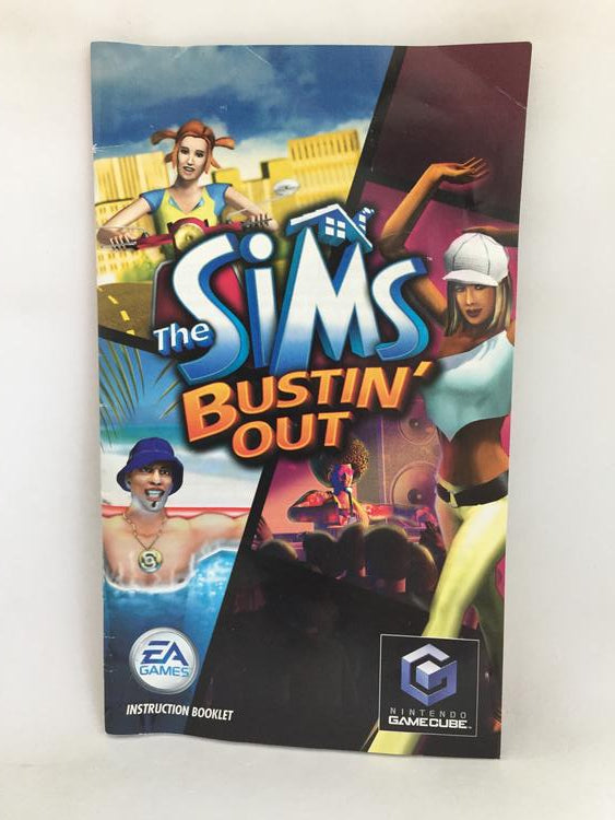 THE SIMS BUSTIN' OUT (COMPLETE IN BOX)
