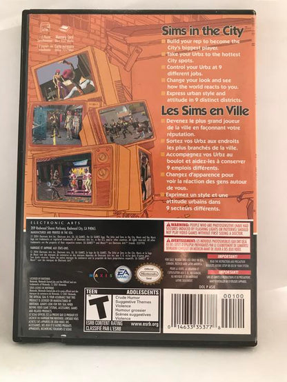 THE URBZ SIMS IN THE CITY (COMPLETE IN BOX)