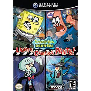 SPONGEBOB SQUAREPANTS LIGHTS, CAMERA, PANTS! PLAYER'S CHOICE (WITH BOX) (usagé)