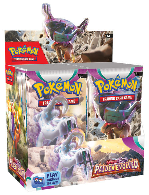 PALDEA EVOLVED (BOOSTER BOX) (POKEMON) (usagé)