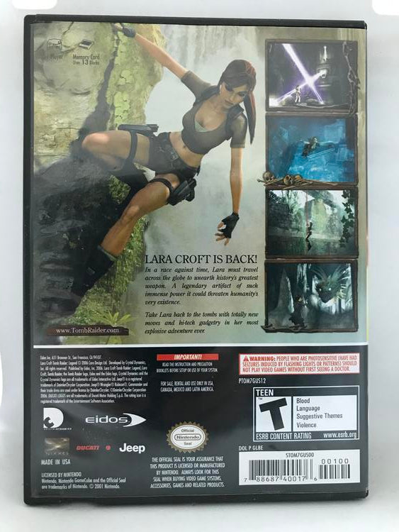 TOMB RAIDER LEGEND (COMPLETE IN BOX) (usagé)