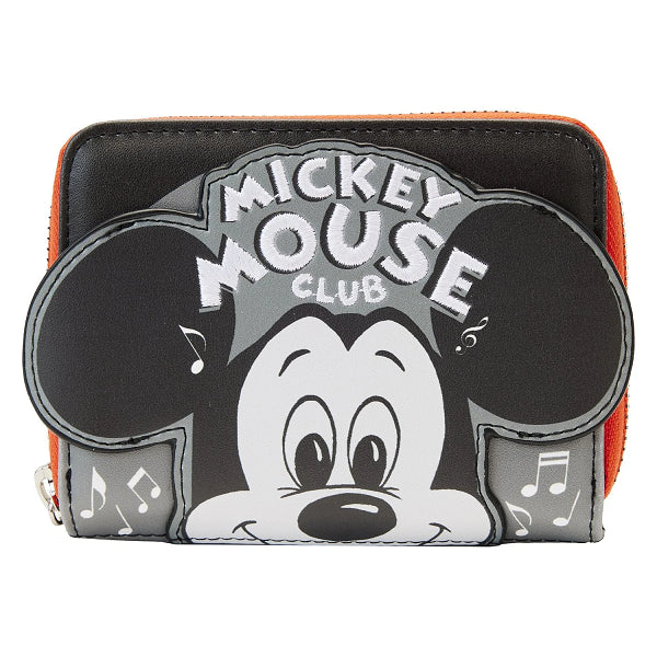 LOUNGEFLY DISNEY 100TH MICKEY MOUSE CLUB WALLET (usagé)