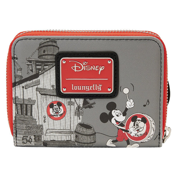 LOUNGEFLY DISNEY 100TH MICKEY MOUSE CLUB WALLET (usagé)