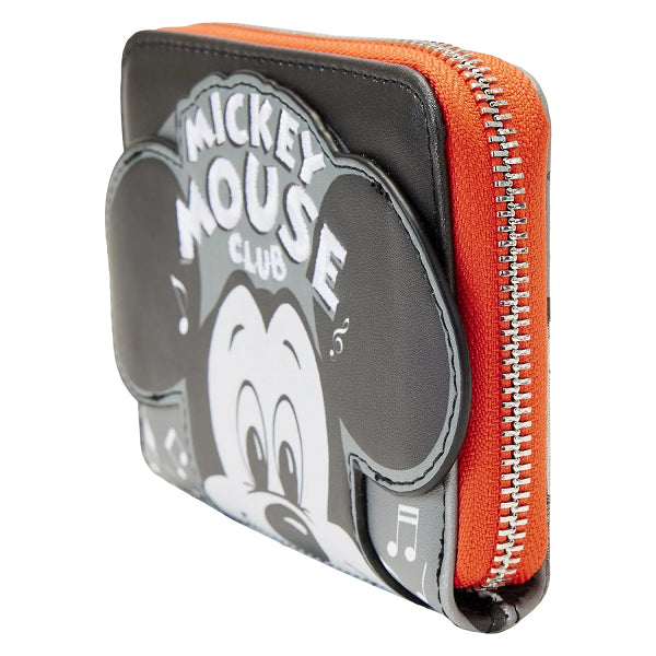 LOUNGEFLY DISNEY 100TH MICKEY MOUSE CLUB WALLET (usagé)
