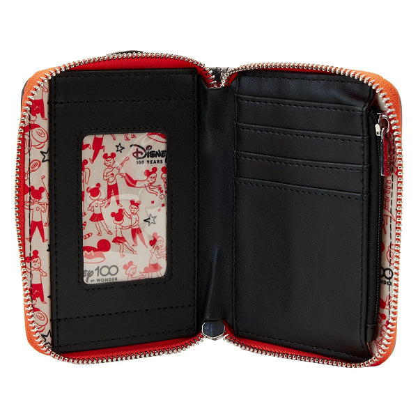 LOUNGEFLY DISNEY 100TH MICKEY MOUSE CLUB WALLET