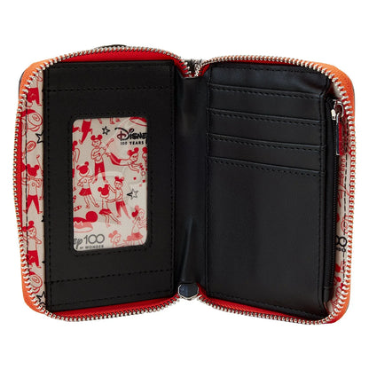 LOUNGEFLY DISNEY 100TH MICKEY MOUSE CLUB WALLET