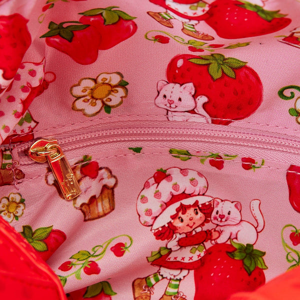 LOUNGEFLY STRAWBERRY SHORTCAKE HOUSE CROSSBODY BAG