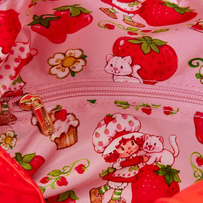 LOUNGEFLY STRAWBERRY SHORTCAKE HOUSE CROSSBODY BAG
