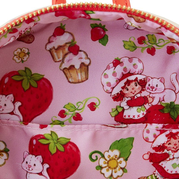 LOUNGEFLY STRAWBERRY SHORTCAKE HOUSE BACKPACK