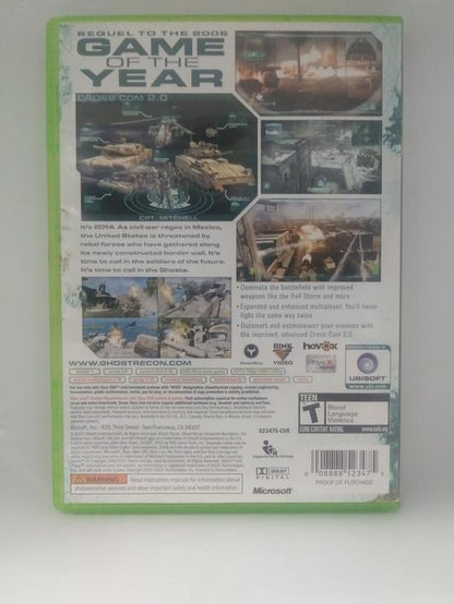 TOM CLANCY'S GHOST RECON ADVANCED WARFIGHTER 2 (WITH BOX) (usagé)