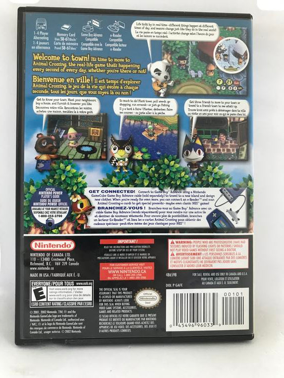 ANIMAL CROSSING PLAYER'S CHOICE (WITH BOX)