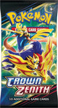 CROWN ZENITH BOOSTER PACK (POKEMON) (usagé)