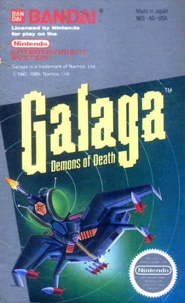 GALAGA: DEMONS OF DEATH (WITH MANUAL)