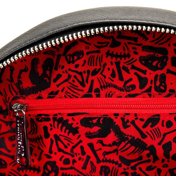 LOUNGEFLY UNIVERSAL JURASSIC PARK LOGO CROSSBODY BAG (usagé)