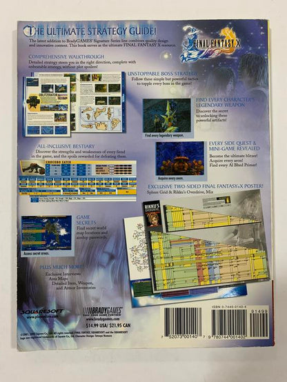 HINT BOOK FINAL FANTASY X (usagé)